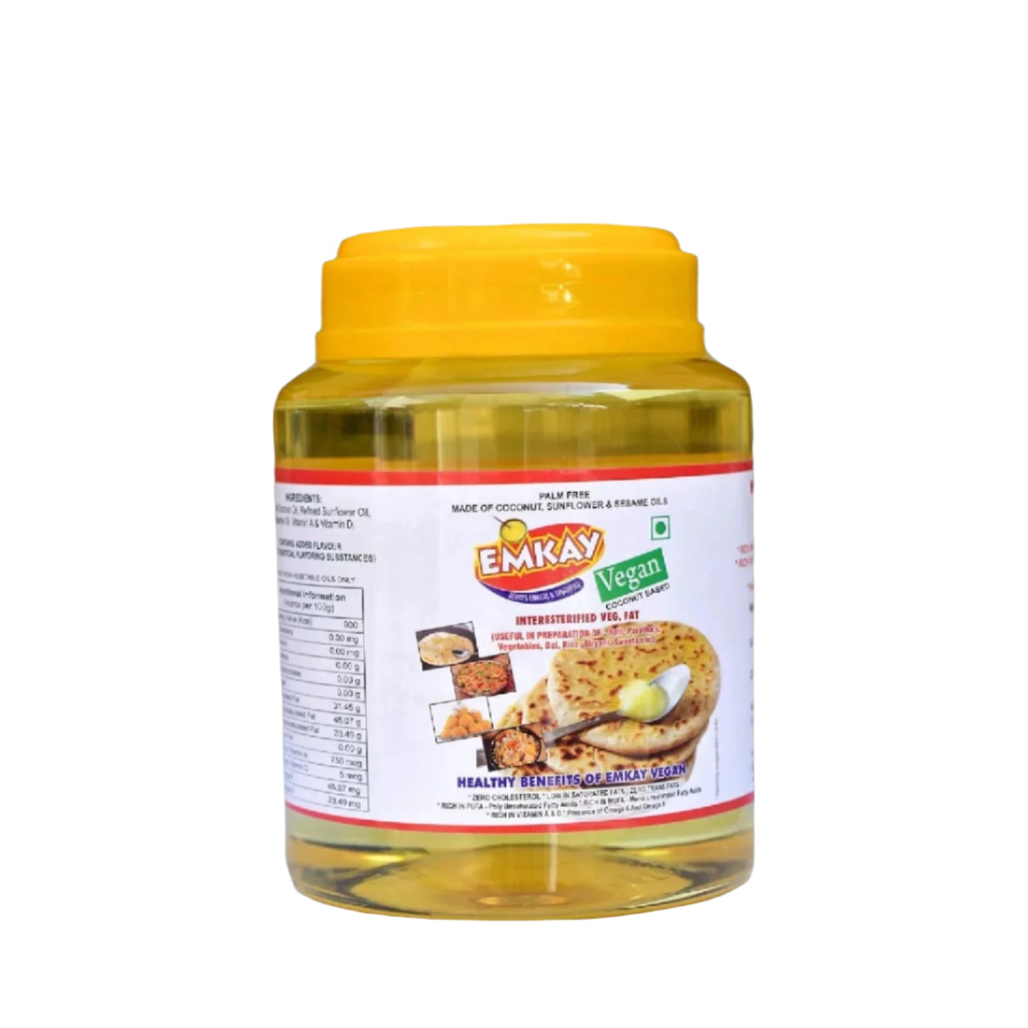 EMKAY COCONUT BASED INTERESTERIFIED VEG FAT VEGAN FAT