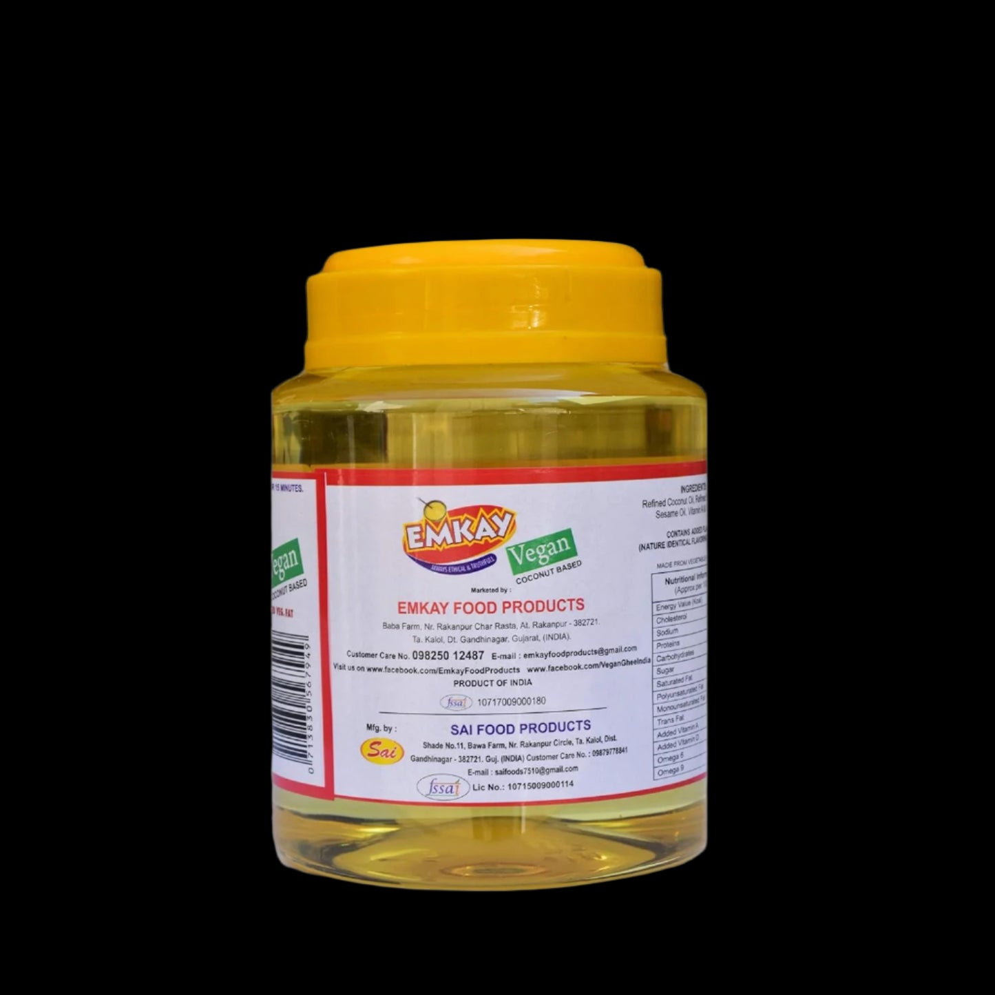 EMKAY COCONUT BASED INTERESTERIFIED VEG FAT