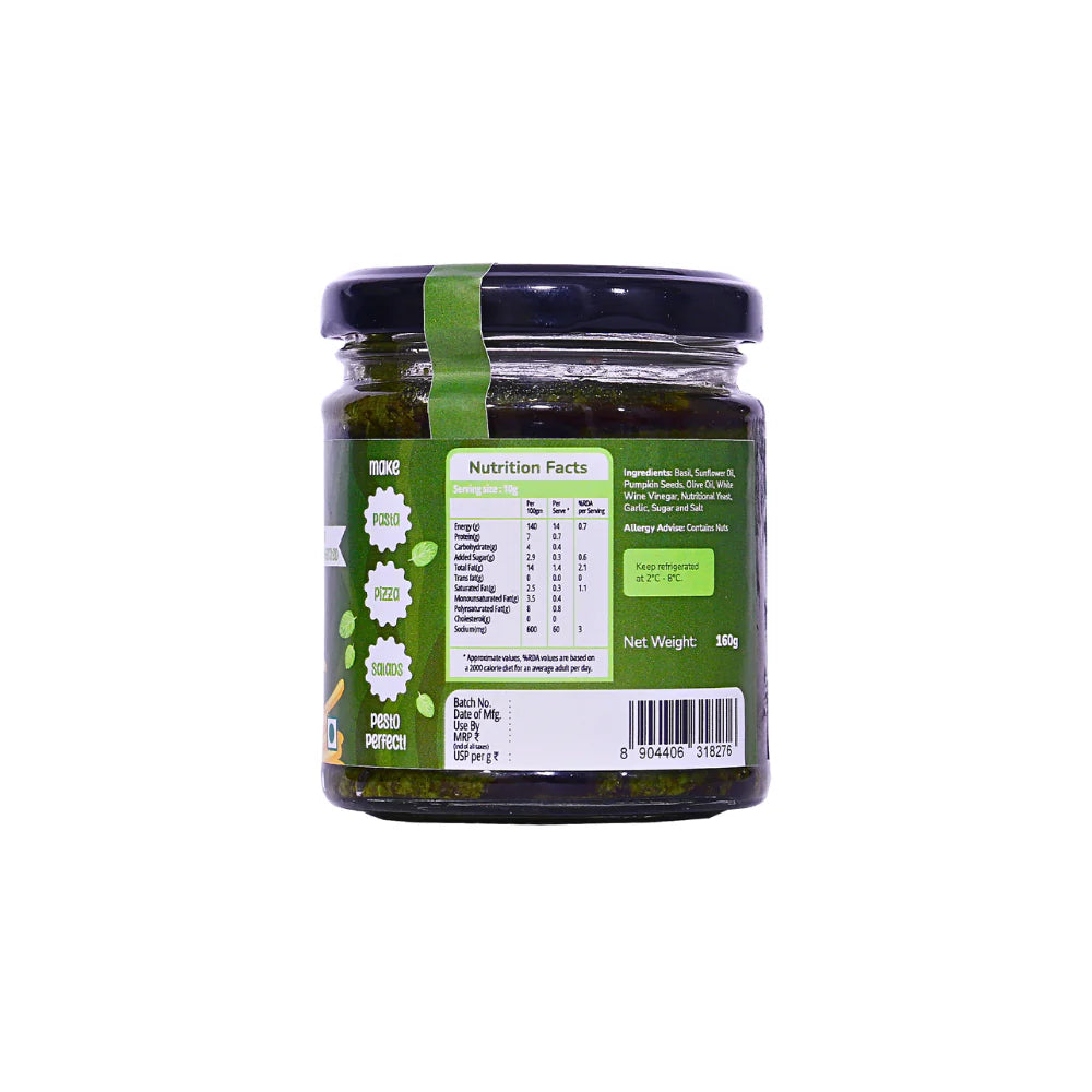 Plant-Based Basil Pesto