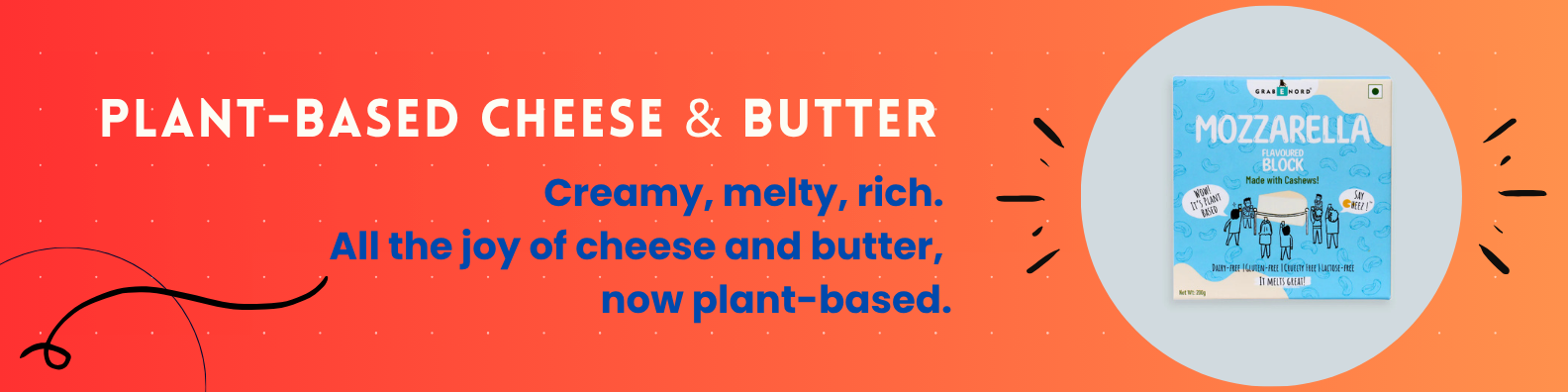 Plant Based Cheese and Butter