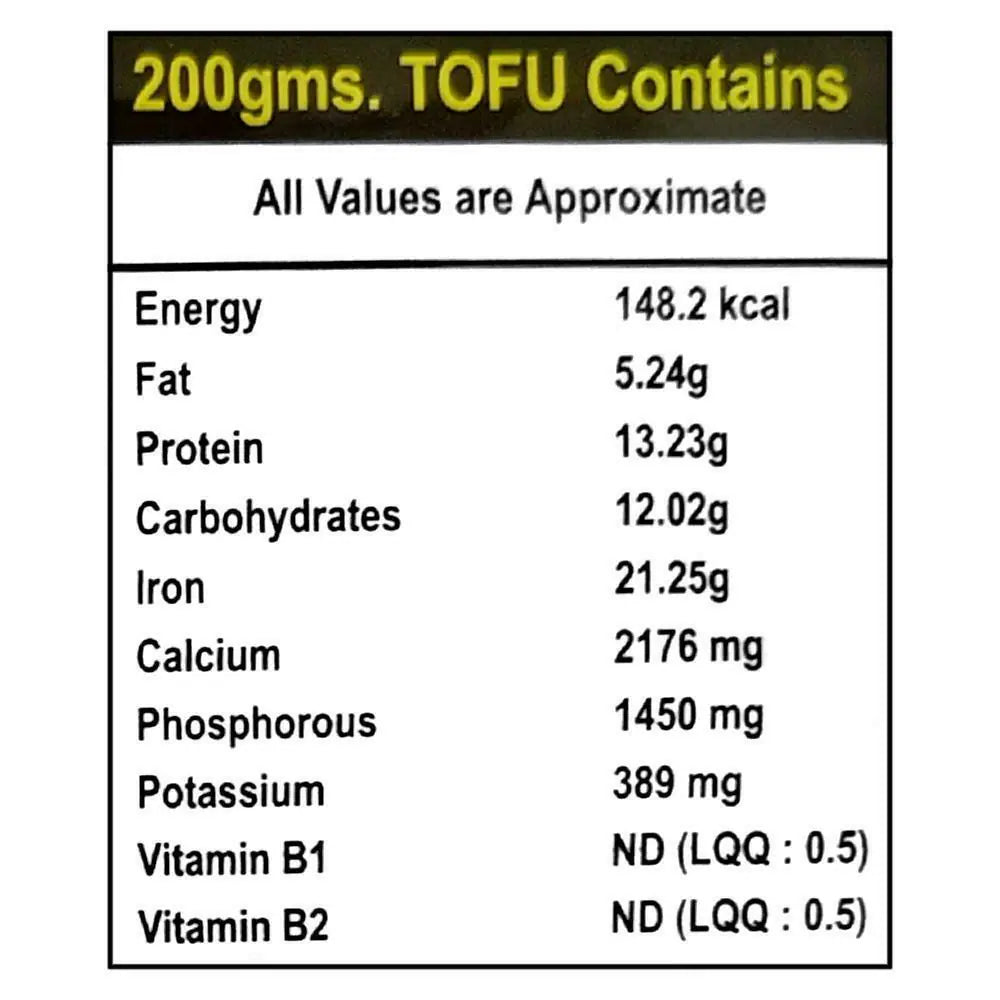 SR Food Soya Tofu Paneer