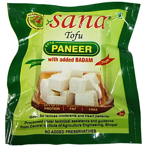 Sana Tofu Soya Paneer with Badam