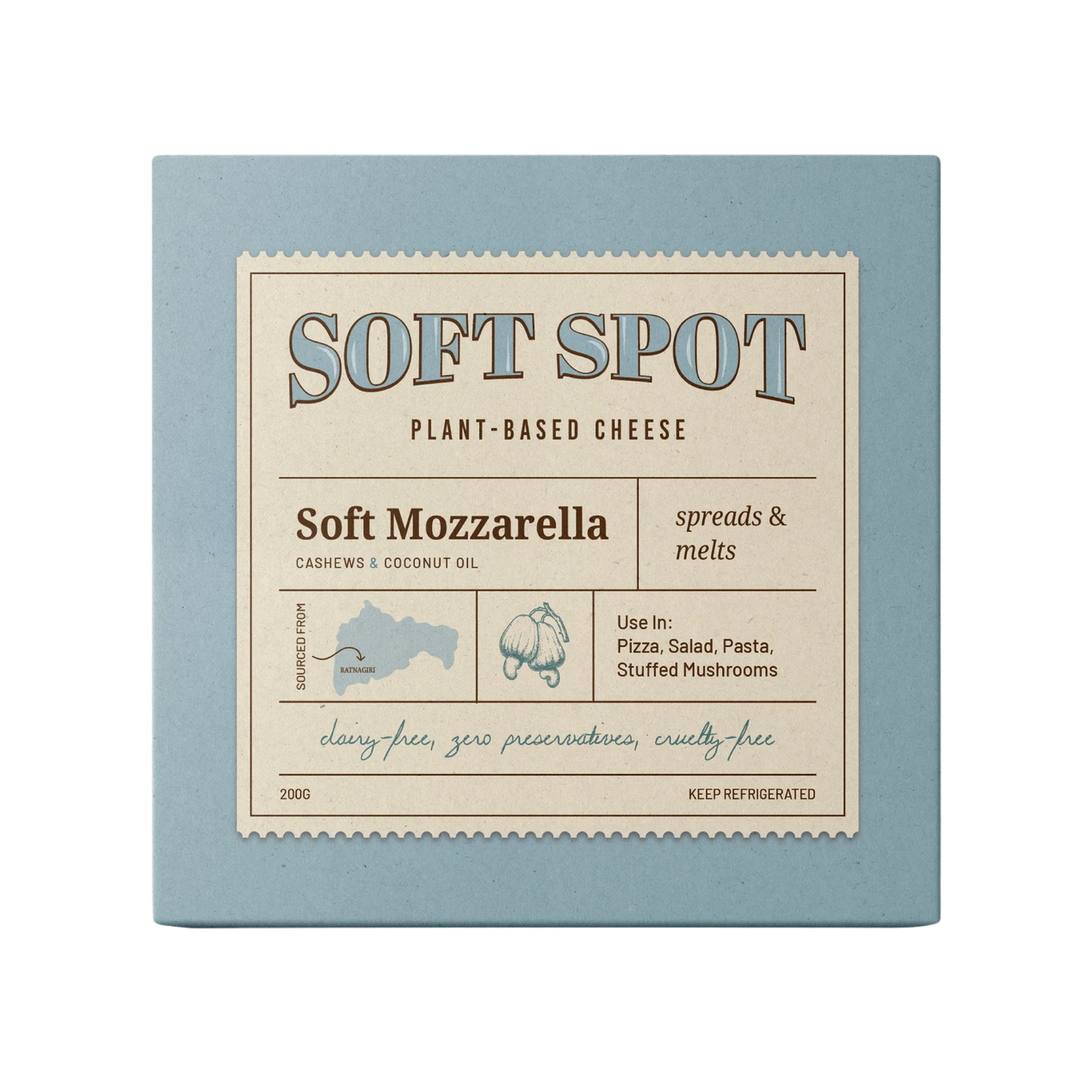 Soft Spot Plant Based Soft Mozzarella