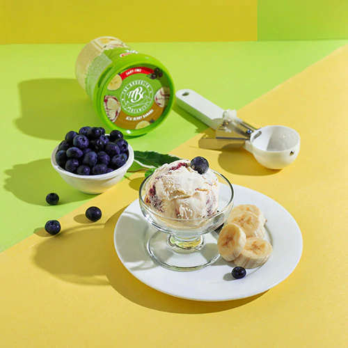 Brooklyn Acai Berry Banana Plant-Based Ice Cream – Refreshing, Vegan & Nutrient-Rich Delight
