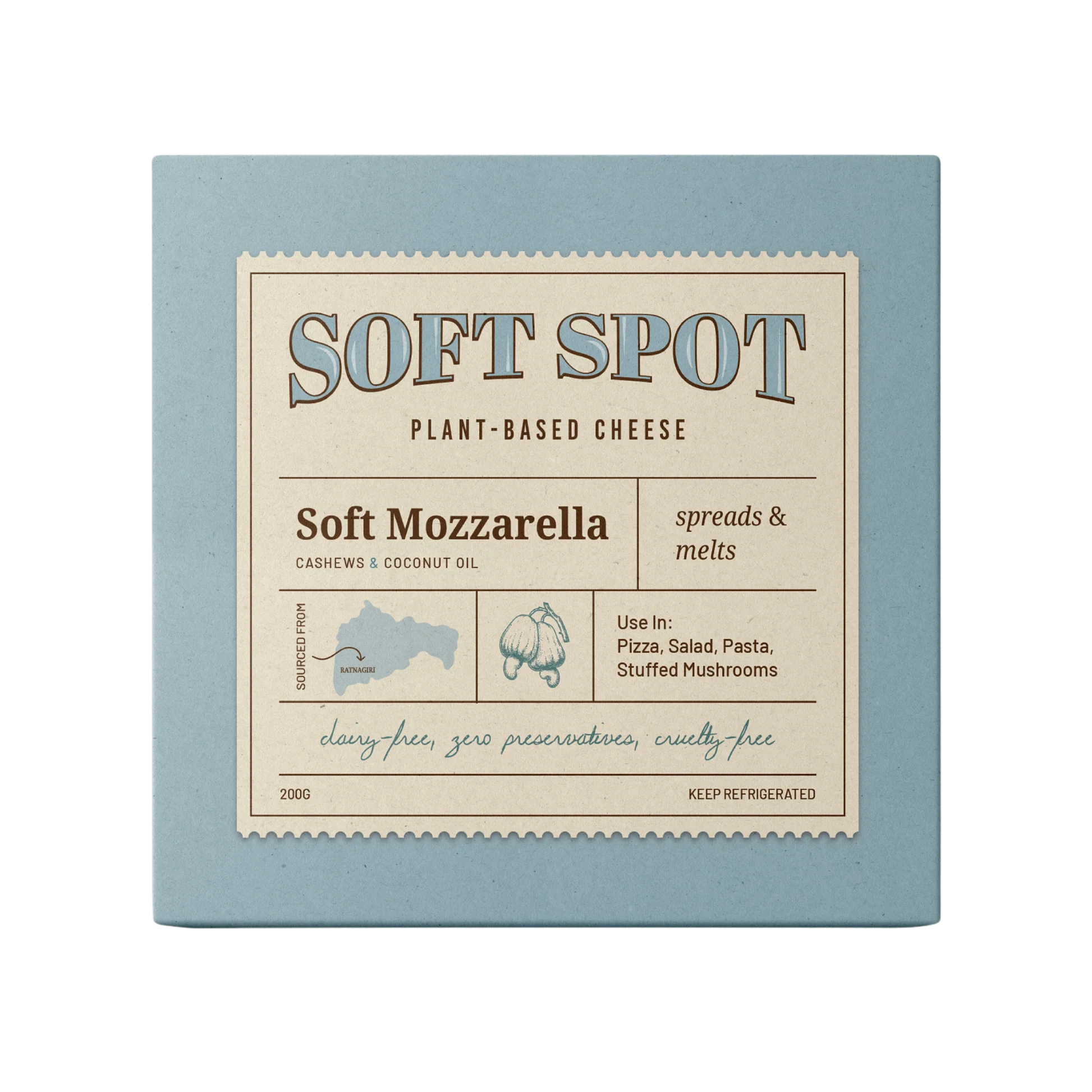 Soft Spot Plant Based Soft Mozzarella 