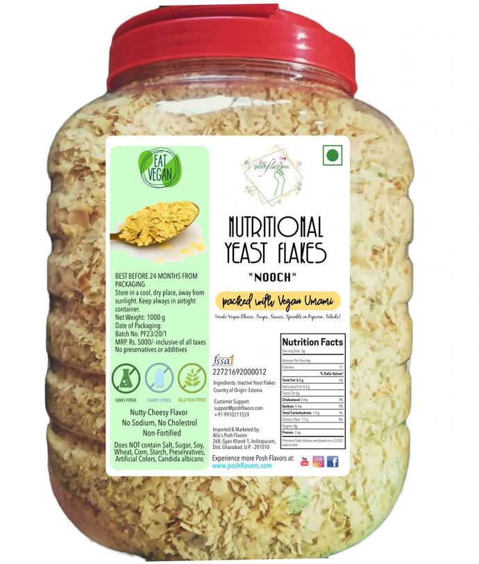 Nutritional Yeast Flakes – Vegan & Gluten-Free