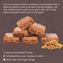 Load image into Gallery viewer, Organic Walnut Peanut Butter Barfi 
