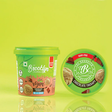 Brooklyn Vintage Chocolate Therapy Plant-Based Ice Cream – Rich, Creamy & Vegan Indulgence