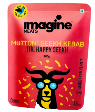 Buy Imagine Meats Mutton Seekh Kebab – Delicious Vegan Kebab Alternative