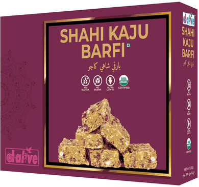 D Alive Organic Shahi Kaju Barfi