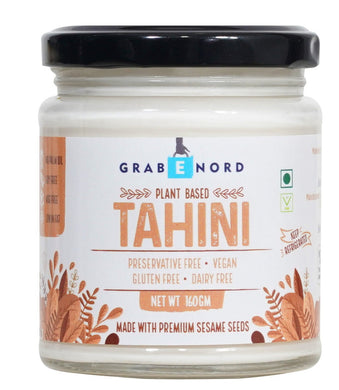 GrabEnord Tahini Plant Based | 100% Natural, Vegan & Gluten-Free