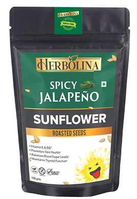 Herbolina Roasted Sunflower Seeds Spicy Jalapeno