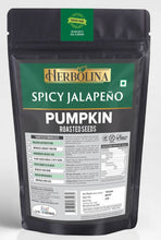 Load image into Gallery viewer, Herbolina Roasted Pumpkin Seeds Spicy Jalapeno
