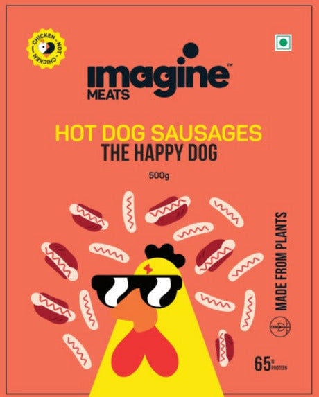 Imagine Meats Hot Dog Sausages (Frozen) – Delicious Plant-Based Hot Dogs