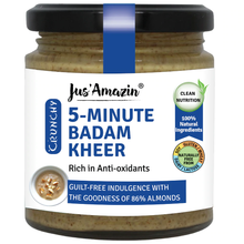 Load image into Gallery viewer, Jus&#39;Amazin 5-Minute Badam Kheer | Quick &amp; Creamy Vegan Almond Pudding
