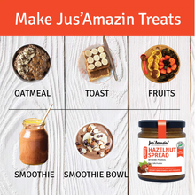 Load image into Gallery viewer, Jus&#39;Amazin Creamy Hazelnut Spread 
