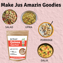 Load image into Gallery viewer, Jus&#39;Amazin Organic Quinoa - High-Protein, Gluten-Free Supergrain | 100% Organic
