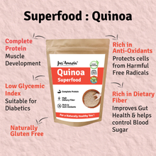 Load image into Gallery viewer, Jus&#39;Amazin Organic Quinoa - High-Protein, Gluten-Free Supergrain | 100% Organic
