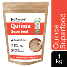 Load image into Gallery viewer, Jus&#39;Amazin Organic Quinoa - High-Protein, Gluten-Free Supergrain | 100% Organic

