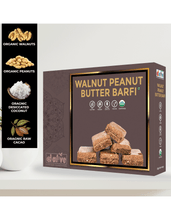 Load image into Gallery viewer, D Alive Organic Walnut Peanut Butter Barfi - 200g
