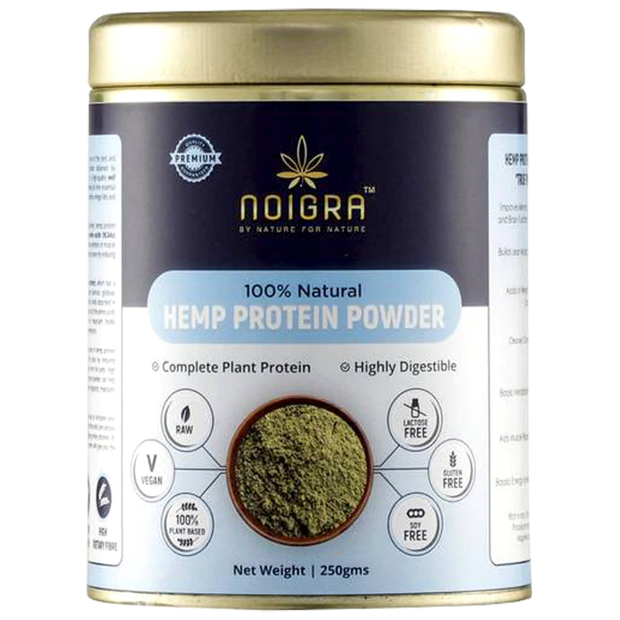 NOIGRA Hemp Protein Powder | 100% Natural & Plant-Based Protein Source
