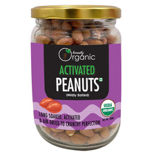Load image into Gallery viewer, Organic Activated Peanuts - Mildly Salted | Crunchy &amp; Flavorful Snack

