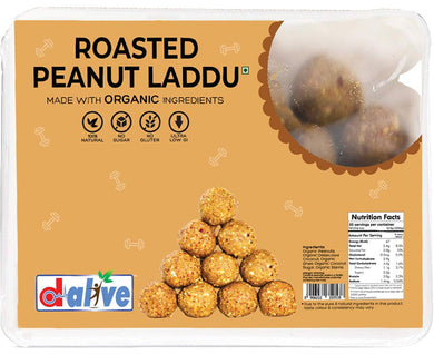 D Alive Roasted Peanut Laddu 