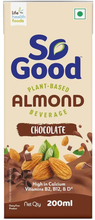 Load image into Gallery viewer, So Good Almond Milk, Chocolate – Deliciously Dairy-Free &amp; Vegan 
