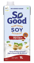 Load image into Gallery viewer, So Good Plant Based Soy Beverage - Protein+
