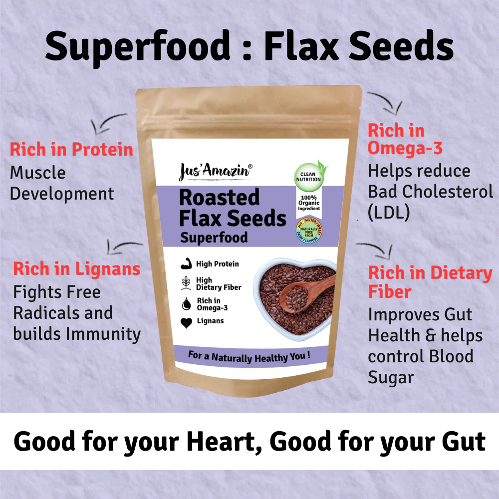 Roasted Flax Seeds