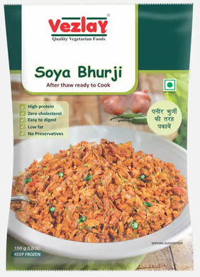 Vezlay Soya Bhurji (Frozen) – Delicious Plant-Based Bhurji for Quick Meals